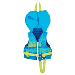 FULL THROTTLE INFANT NYLON  LIFE JACKET - AQUA/NEON GREEN
