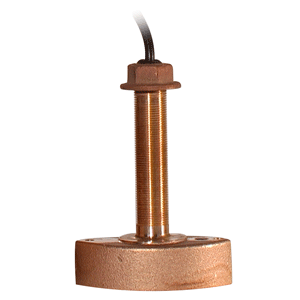 FURUNO BRONZE THRU-HULL TRANSDUCER W/TEMP, 600W (8-PIN)