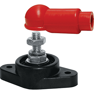 BLUE SEA 2001 POWER POST HIGH AMPERAGE CABLE CONNECTOR 1/4" STUD