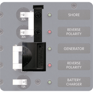 BLUE SEA 4125 AC A-SERIES CIRCUIT BREAKER LOCKOUT SLIDE