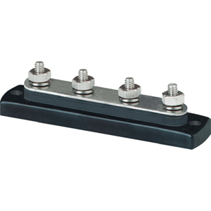 BLUE SEA 2305 MINIBUS 100 AMPERE COMMON BUSBAR 4 X 10-32 STUD TERMINAL