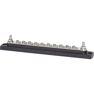 BLUE SEA 2302 150AMP COMMON BUSBAR 20 X 8-32 SCREW TERMINAL