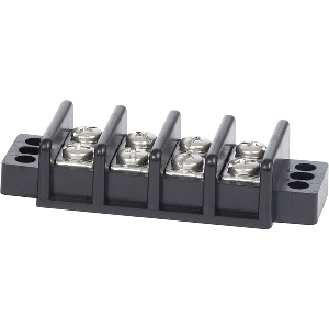 BLUE SEA 2504 TERMINAL BLOCK 30AMP, 4 CIRCUIT