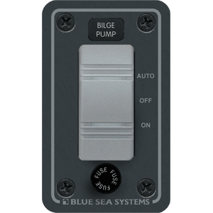 BLUE SEA 8263 CONTURA SINGLE BILGE PUMP CONTROL PANEL