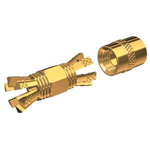 SHAKESPEARE PL-258-CP-G GOLD SPLICE CONNECTOR f/RG-8X OR RG-58/AU COAX.