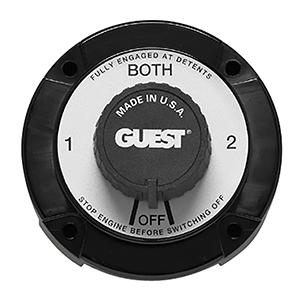 GUEST 2111A HEAVY DUTY BATTERY SELECTOR SWITCH