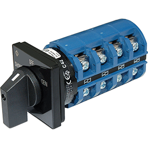 BLUE SEA 9093 SWITCH AC 120 + 120/240VAC OFF+2 POSITIONS