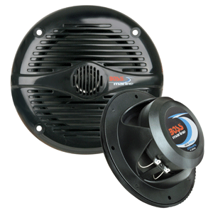 BOSS AUDIO 5.25" MR50B SPEAKERS, BLACK, 150W