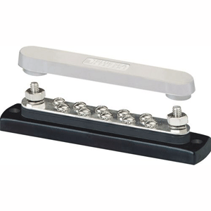 BLUE SEA 2300 150AMP COMMON BUSBAR 10 X #8-32 SCREW TERMINAL W/COVER