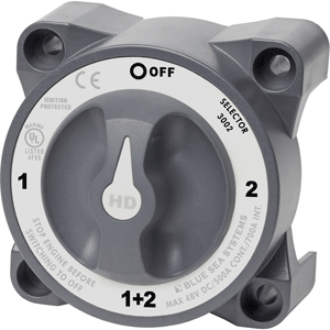 BLUE SEA 3002 HD-SERIES BATTERY SWITCH SELECTOR