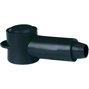 BLUE SEA 4013 CABLECAP, BLACK 0.50 STUD