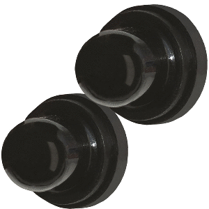 BLUE SEA 4137 PUSH BUTTON RESET ONLY CIRCUIT BREAKER BOOT, BLACK
