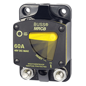 BLUE SEA 7140 187, SERIES THERMAL CIRCUIT BREAKER, 60AMP