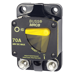BLUE SEA 7141 187, SERIES THERMAL CIRCUIT BREAKER, 70AMP