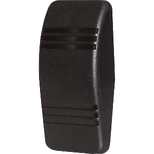 BLUE SEA 8296 CONTURA SWITCH ACTUATOR, BLACK, NO LENSE