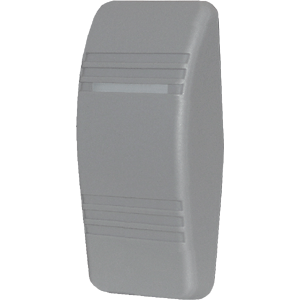 BLUE SEA 8297 CONTURA SWITCH GREY ACTUATOR, SINGLE LENS