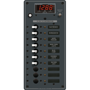 BLUE SEA 8402 DC 10 POSITION W/MULTI-FUNCTION METER
