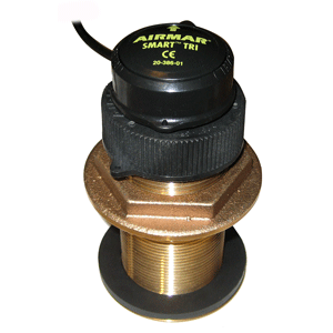 FURUNO 235DST-MSE BRONZE THRU-HULL, DIGITAL DEPTH, SPEED & TEMP SENSOR, 7-PIN