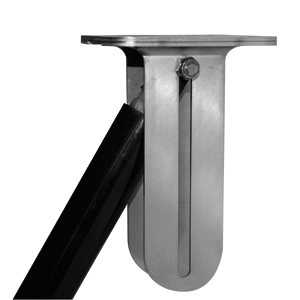 LENCO STAINLESS SLIDE BRACKET F/ HATCH LIFTS