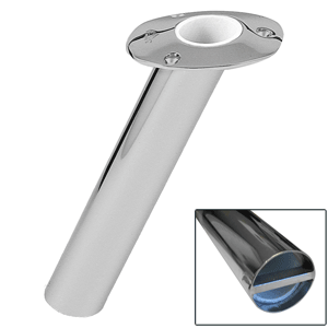 LEE'S 30-DEG STAINLESS STEEL BAR PIN ROD HOLDER, 2.25" O.D.