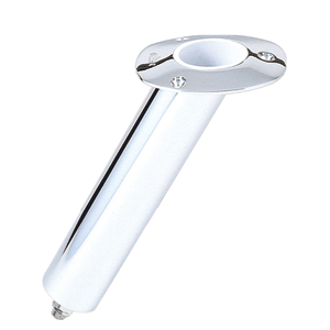 LEE'S 30-DEG STAINLESS STEEL SWIVEL BASE FLUSH MOUNT ROD HOLDER 2.25" OD X 14.5" TUBE