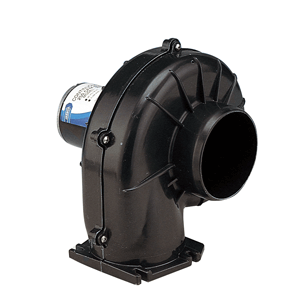 JABSCO 4" 250 CFM FLANGEMOUNT HEAVY DUTY BLOWER, 12V