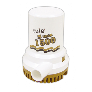 RULE 1500 G.P.H. "GOLD SERIES" BILGE PUMP