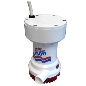 RULE 1500 G.P.H. AUTOMATIC BILGE PUMP