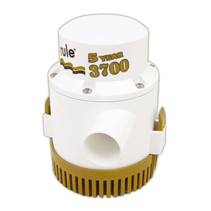 RULE 3700 G.P.H. "GOLD SERIES" BILGE PUMP