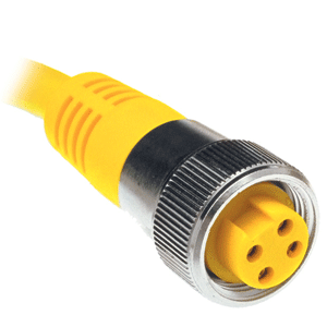 MARETRON MINI POWER CORDSET, 2 POWER & 2 GROUND TO FEMALE 1M