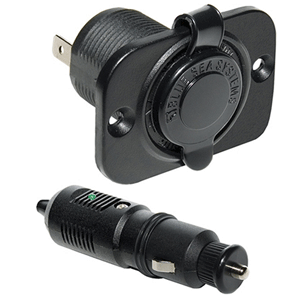 BLUE SEA 1015 12V DC PLUG & DASH SOCKET (1010 & 1011)