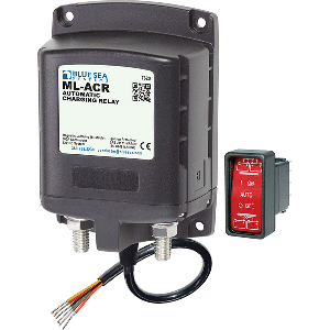 BLUE SEA 7620 ML-SERIES AUTOMATIC CHARGING RELAY (MAGNETIC LATCH) 12VDC