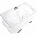 DEEP BLUE MARINE DOUBLE DRINK HOLDER W/SUCTION CUPS