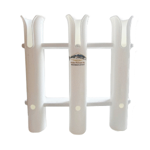 DEEP BLUE MARINE RH-3 POLY ROD HOLDERS W/PLIER & KNIFE STORAGE