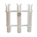 DEEP BLUE MARINE RH-3 POLY ROD HOLDERS W/PLIER & KNIFE STORAGE