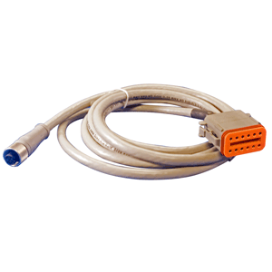 MARETRON J2K100 ADAPTER MICRO FEMALE, DEUTSCHE 12 PIN 2 METER