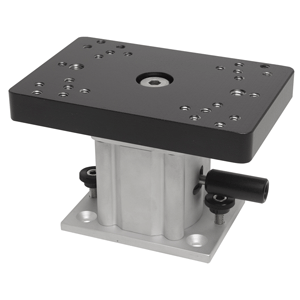 CANNON ALUMINUM SWIVEL BASE DOWNRIGGER PEDESTAL, 4"