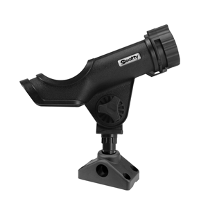SCOTTY POWERLOCK ROD HOLDER BLACK W/241 SIDE/DECK MOUNT
