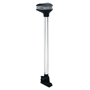 PERKO STEALTH SERIES, L.E.D. FOLD DOWN WHITE ALL-ROUND LIGHT, VERTICAL MOUNT, 13-3/8"