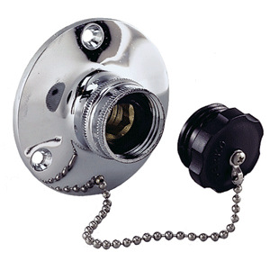PERKO WATER INLET FITTING W/PLUG