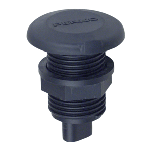 PERKO MINI MOUNT PLUG-IN TYPE BASE, 2 PIN, BLACK