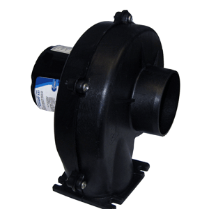 JABSCO 3" FLANGEMOUNT BLOWER, 100 CFM, 115V