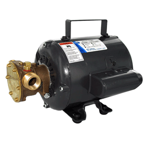 JABSCO BRONZE AC MOTOR PUMP UNIT, 115V