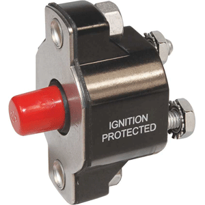 BLUE SEA 2143 MEDIUM DUTY PUSH BUTTON RESET-ONLY, 60A