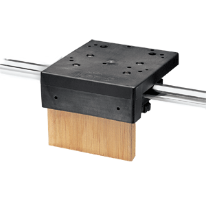 SCOTTY 1027 RAIL MOUNT, UP TO 1-1/2" RAILS