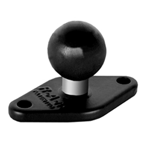 RAM MOUNT BASE W/BALL 2-7/16" X 1-5/16"
