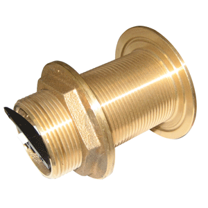 PERKO 1-1/2" THRU-HULL FITTING W/PIPE THREAD BRONZE MADE IN THE USA