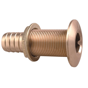 PERKO 1" THRU-HULL FITTING F/HOSE BRONZE MADE IN THE USA