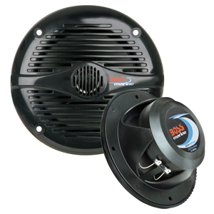 BOSS AUDIO 6.5" MR60B SPEAKERS, BLACK, 200W