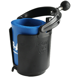 RAM MOUNT DRINK CUP HOLDER W/1" BALL